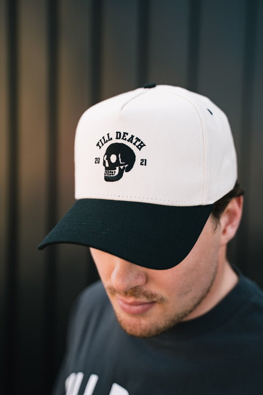 Cream/Black K-Frame Snapback