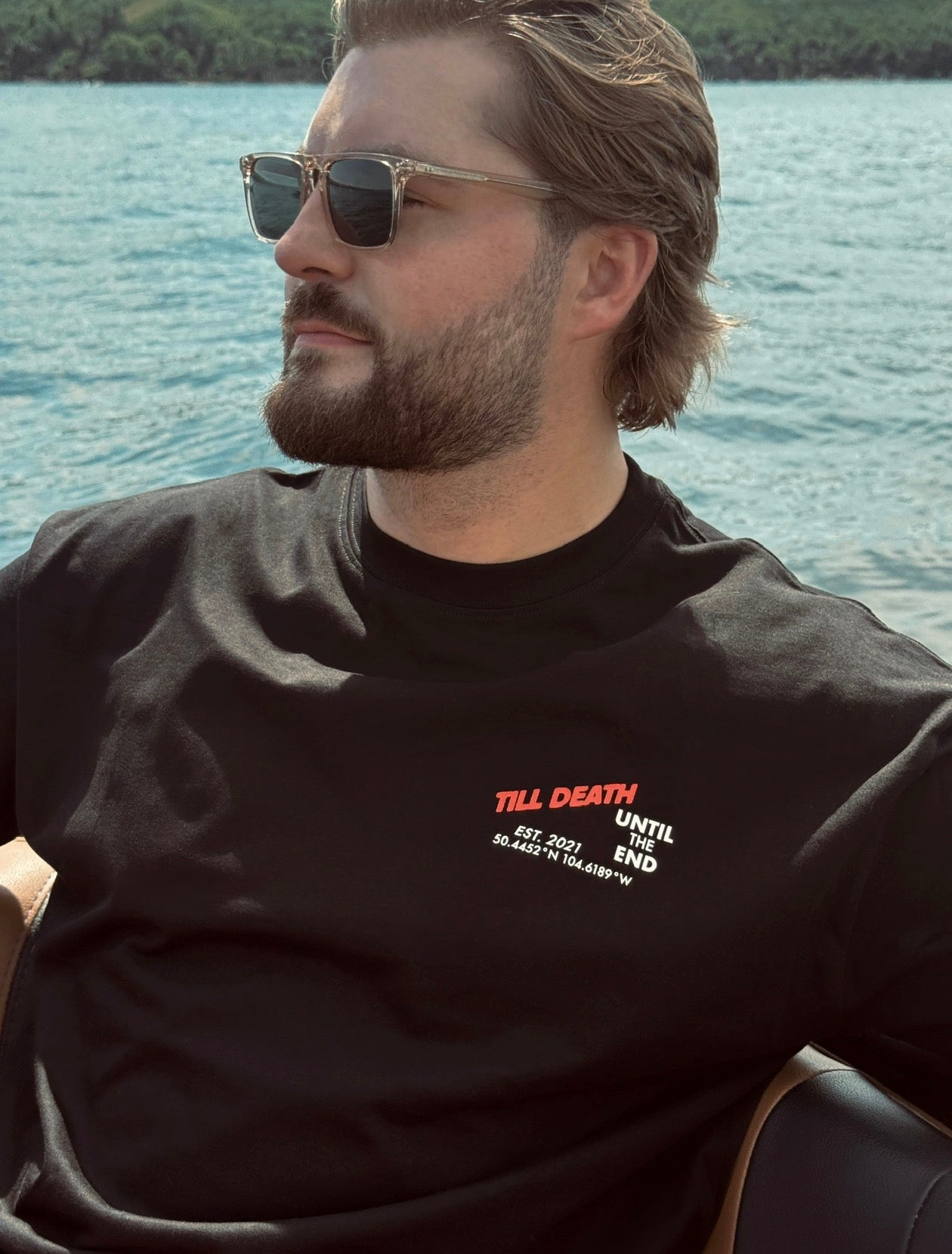 Until the End Tee | Black