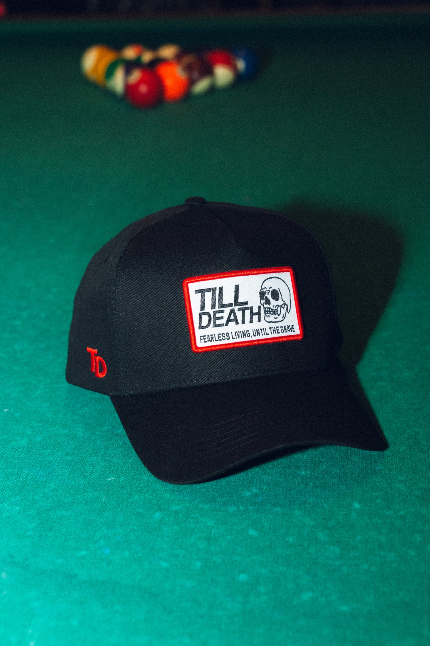 Till Death Signature Patch SnapBack
