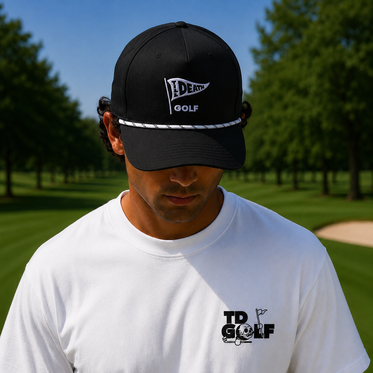 TD Golf Club Tee | White