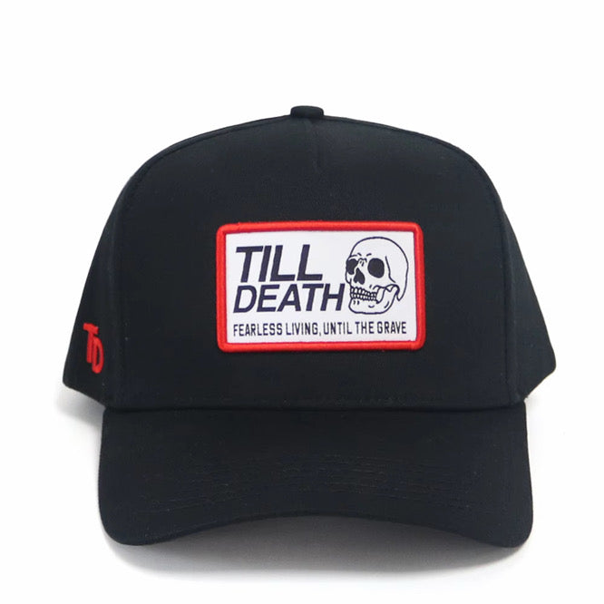 Till Death Signature Patch SnapBack